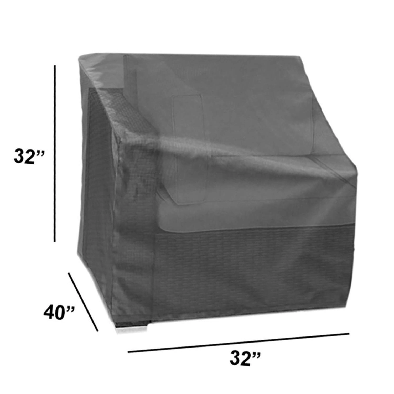 Summerset Shield Modular Cover Ultimate Protection for Your Outdoor Furniture Right End 32" x 40" x 32" Mercury