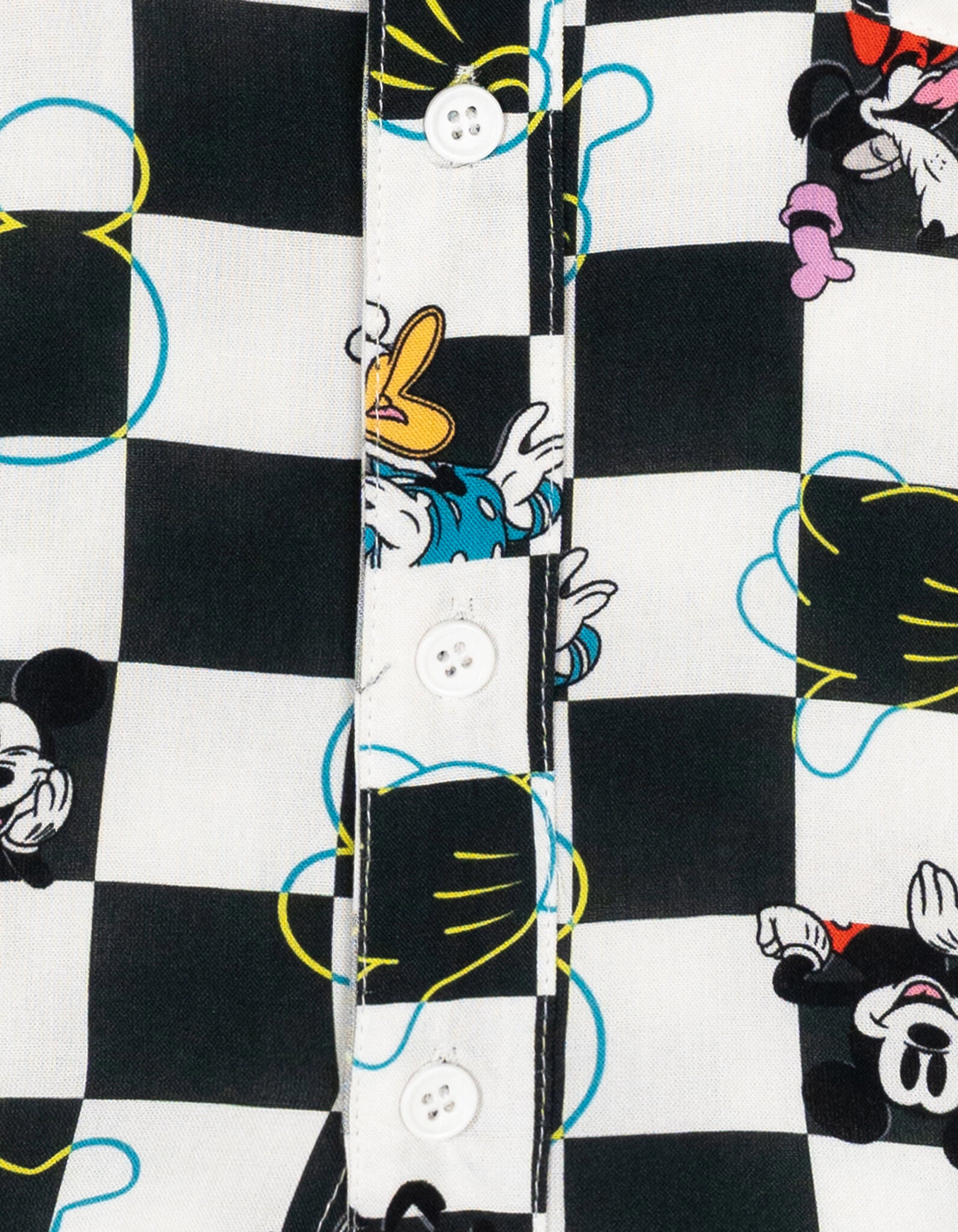 Disney Boys' Short Sleeve Button-Down Shirt