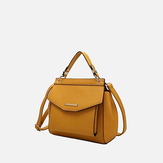 Mia K Collection 3-in-1 Convertible Bag - Vegan Leather Satchel Crossbody Backpack