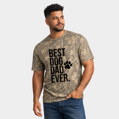 Simply Sage Market - Best Dog Dad Ever Paw Men's Heavyweight Crew