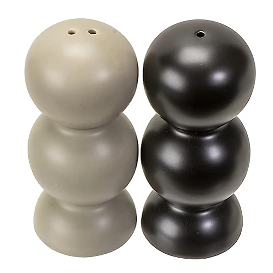 Pacific Giftware Frank Lloyd Wright Imperial Hotel Oya Stone Ceramic Salt and Pepper Shaker Set