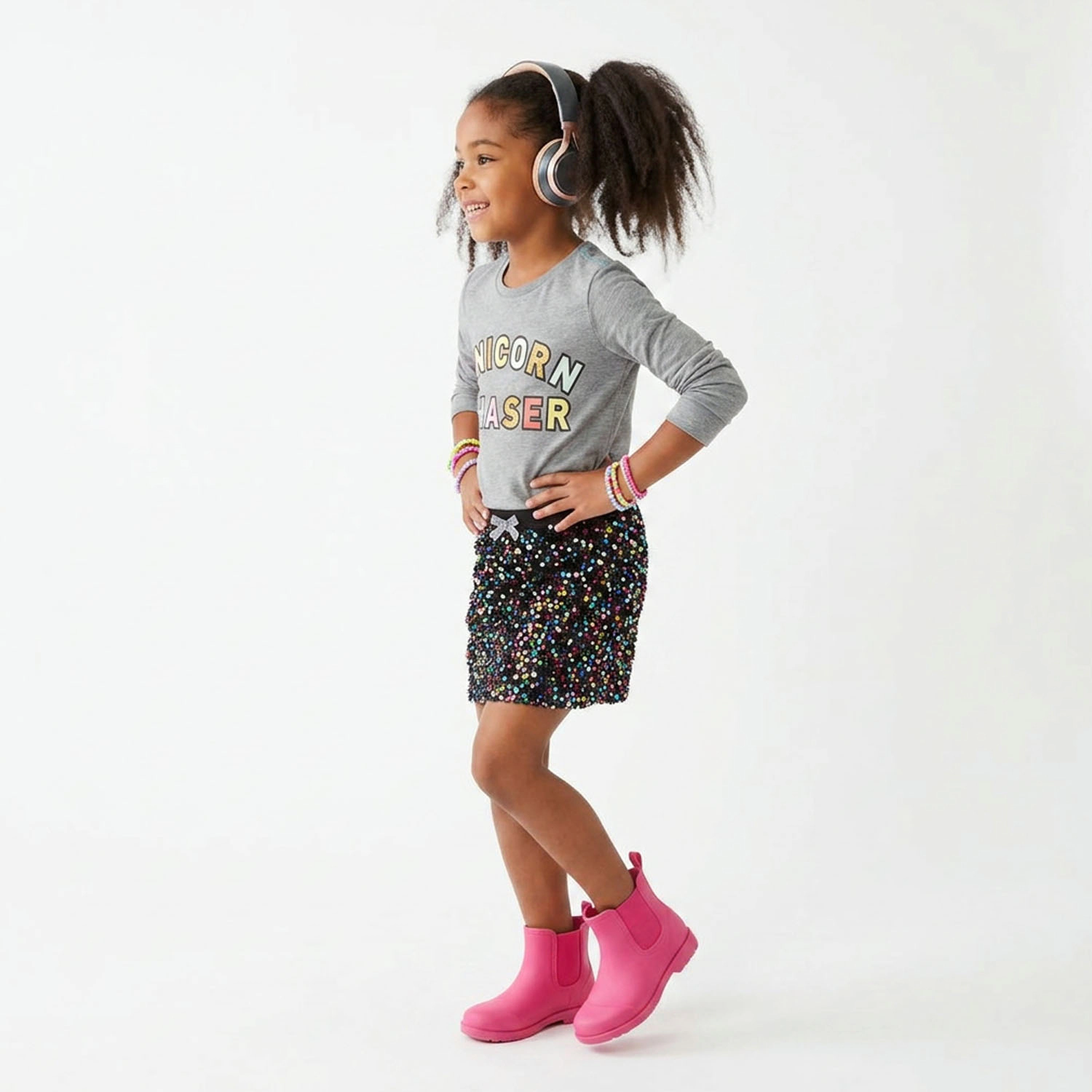 Rockets of Awesome Dazzle Sequin Skirt for Girls