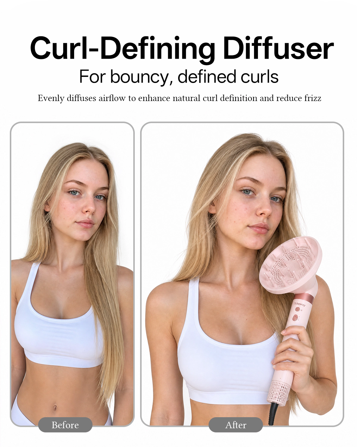 Tideway Prowaver 6-in-1 Ionic Hot Air Multi-Styler with Auto-Wrap Curlers