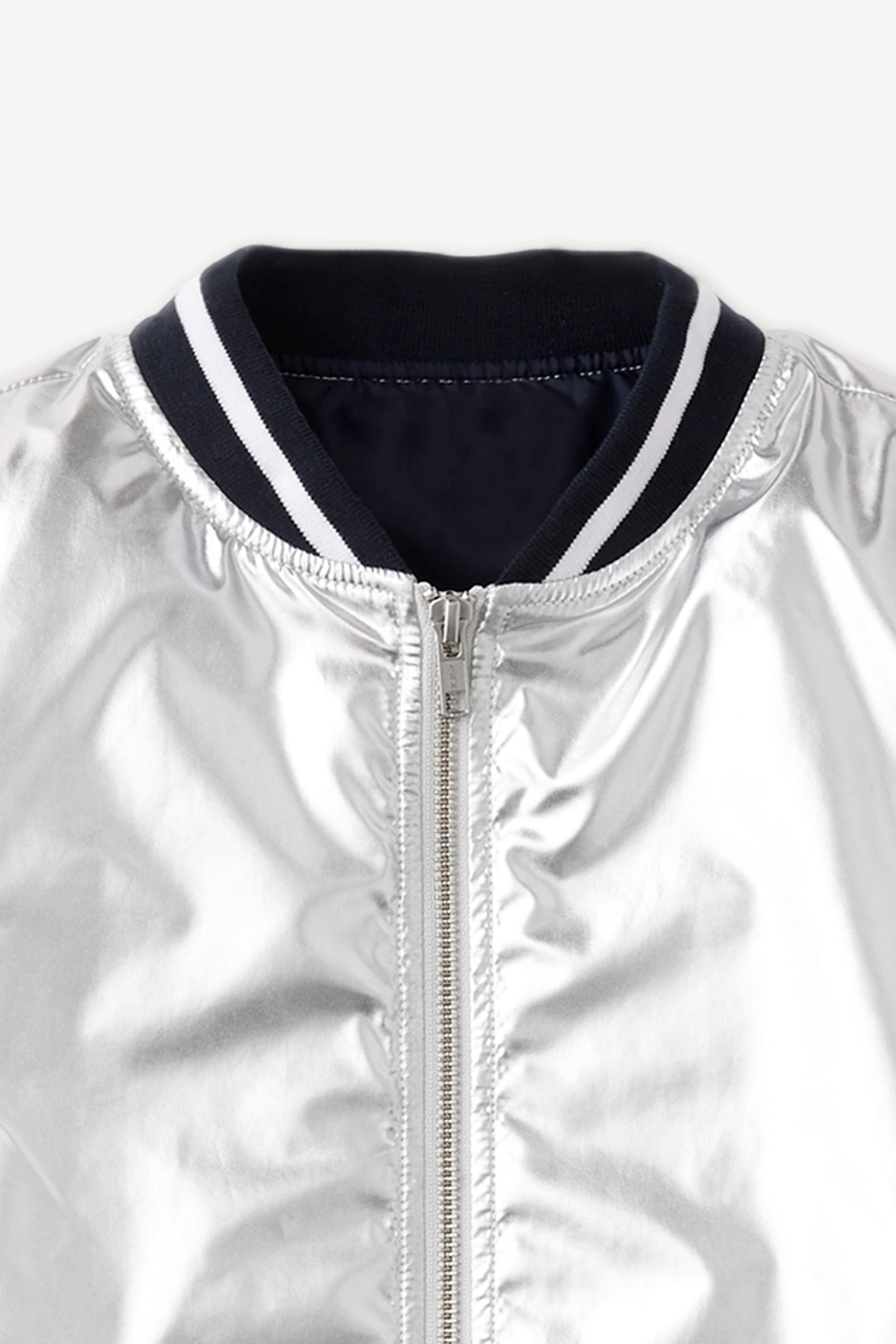 Rockets of Awesome The Silver Bomber Jacket for Unisex