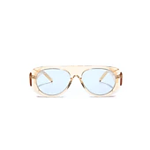 Solenza - 56mm Oval Shield Sunglasses