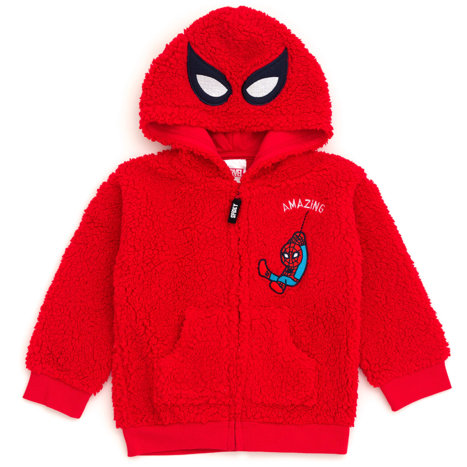 Marvel Spider-Man Boys' Cosplay Zip-Up Hoodie