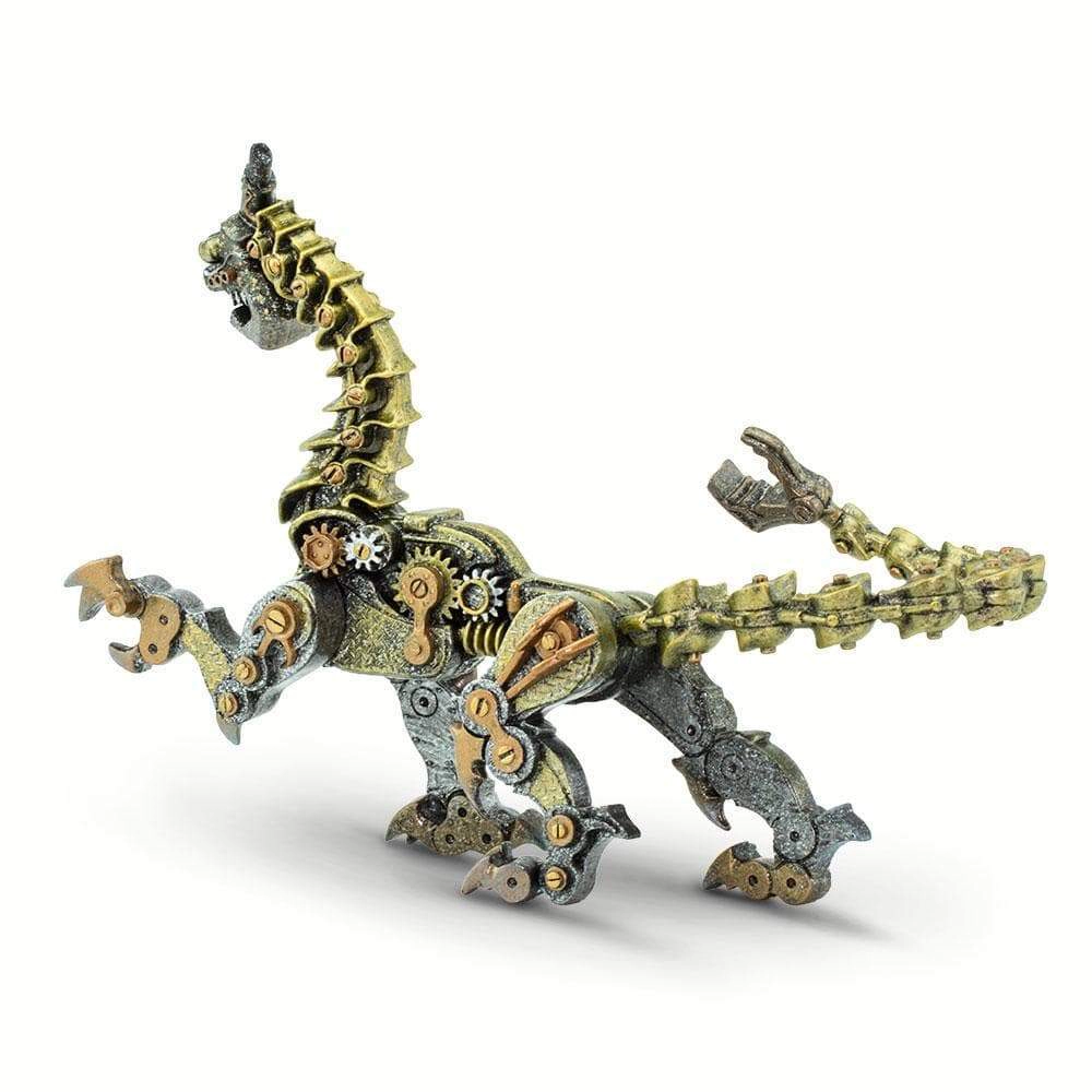 Safari Ltd. - Steampunk Dragon Kids Toy Figure