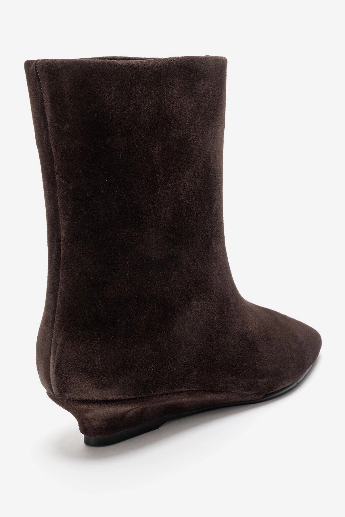 Forever & Always Womens Nacho Leather Ankle Boots