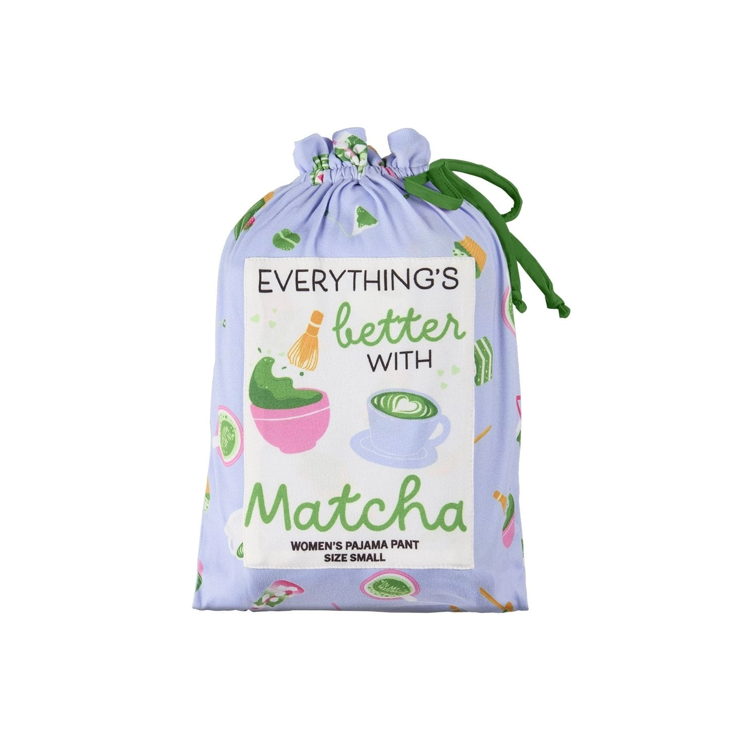 MeMoi Women's "Matcha" Pull-On PJ Pant Bag