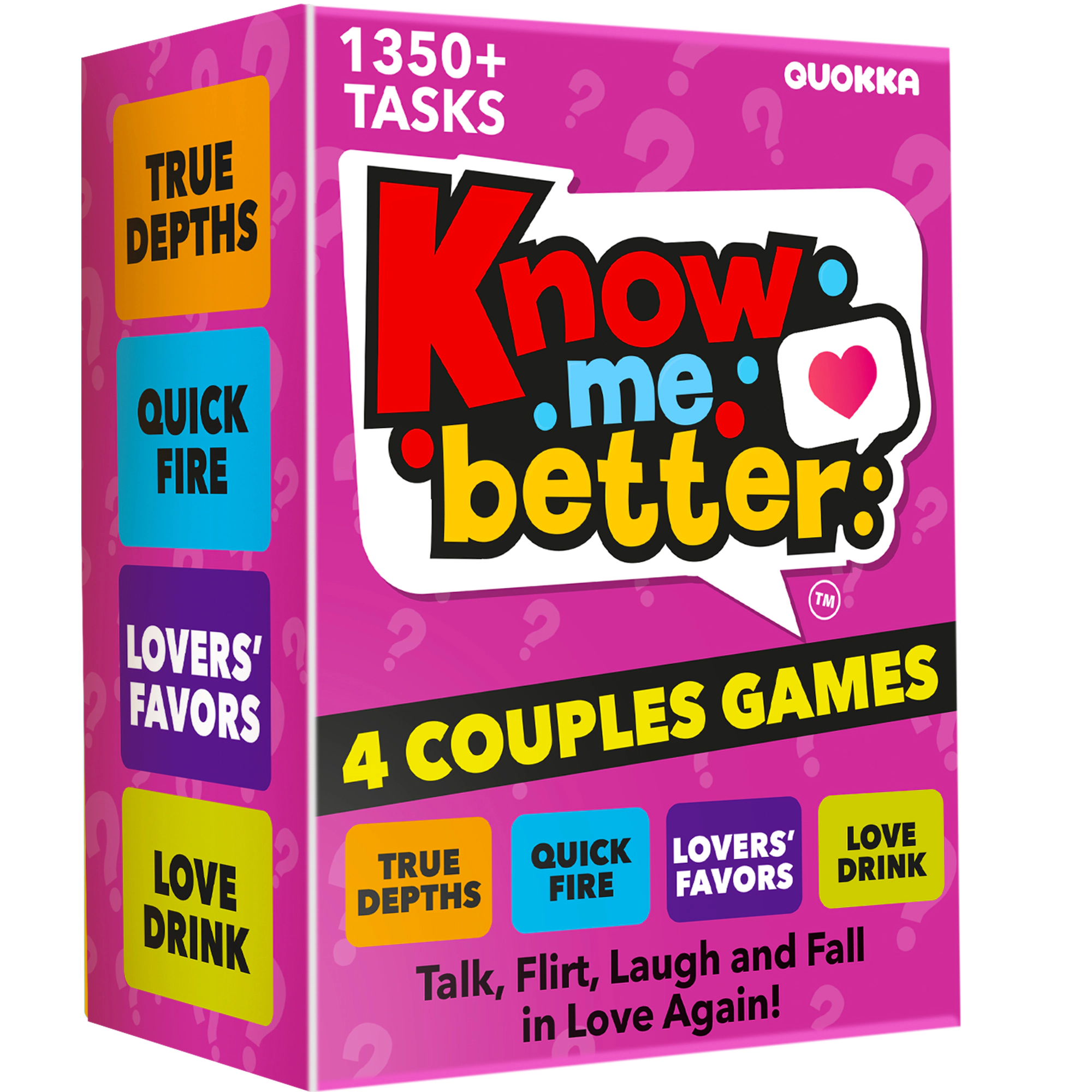 QUOKKA Who Knows Better? Trivia Card Games for Kids & Family