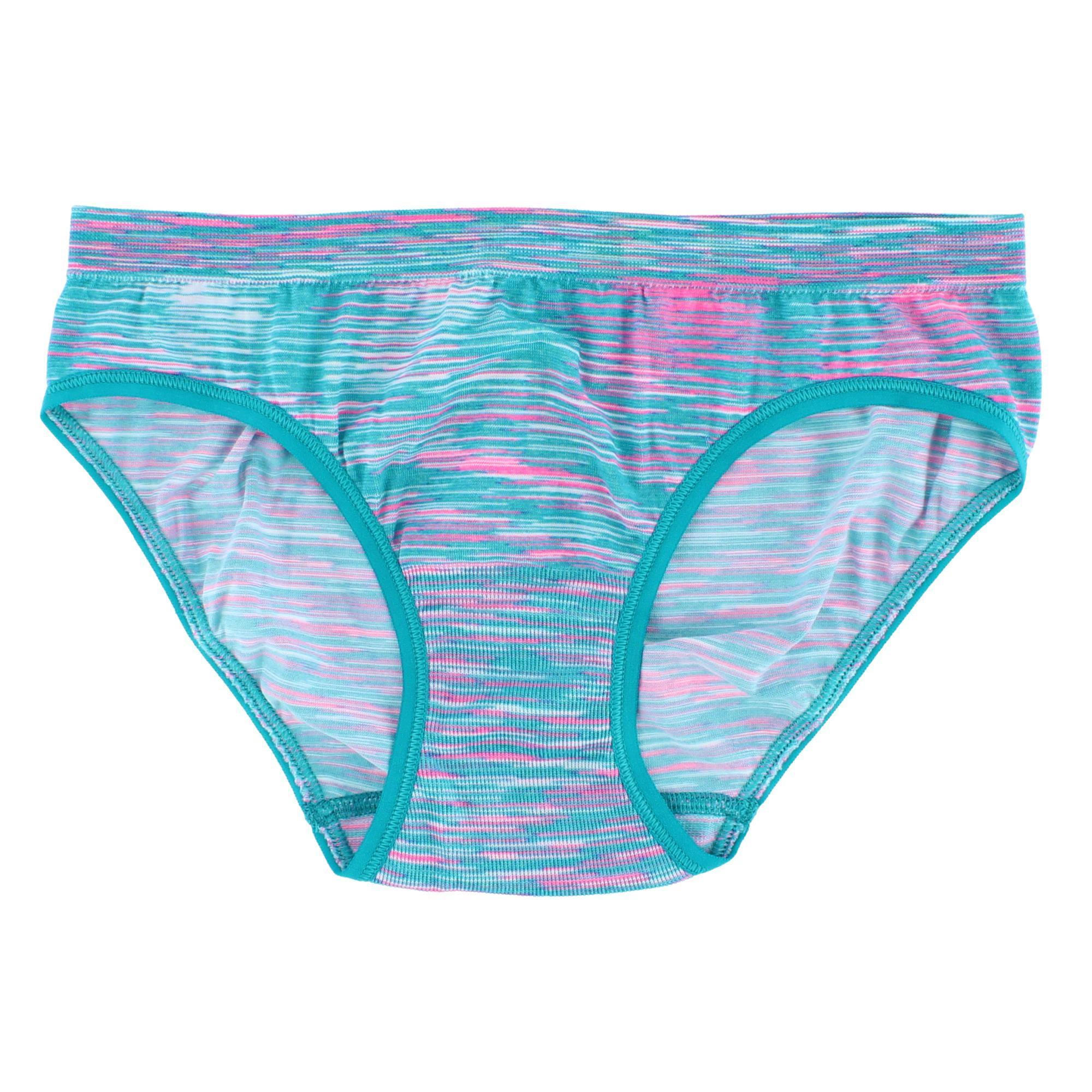 Fruit of the Loom Girl's Assorted Seamless Hipster (6 Pack)