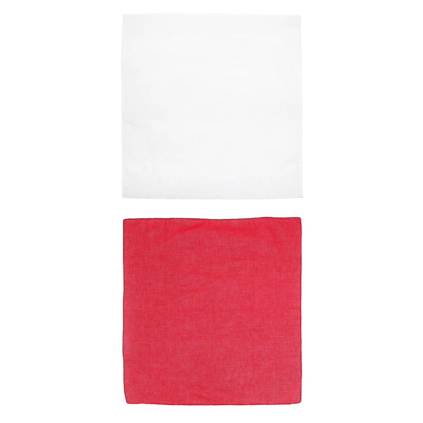 CTM Show Your Support Solid Cotton Bandana Set