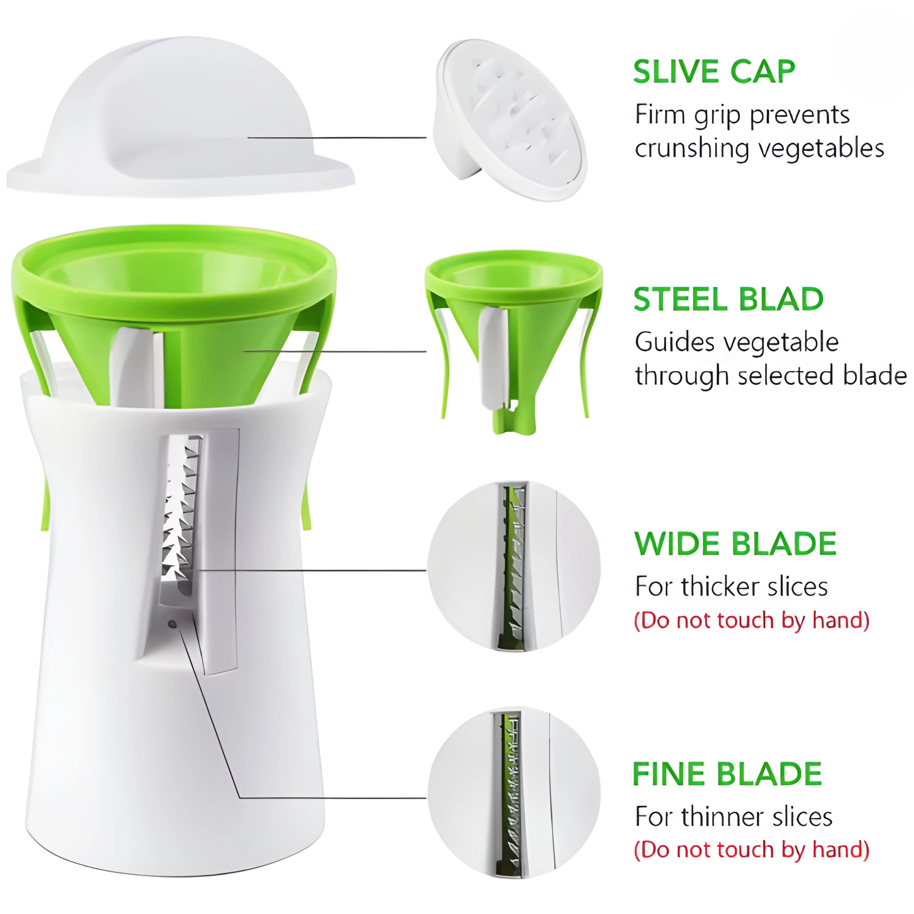 Kitcheniva Zucchini Spiralizer Slicer
