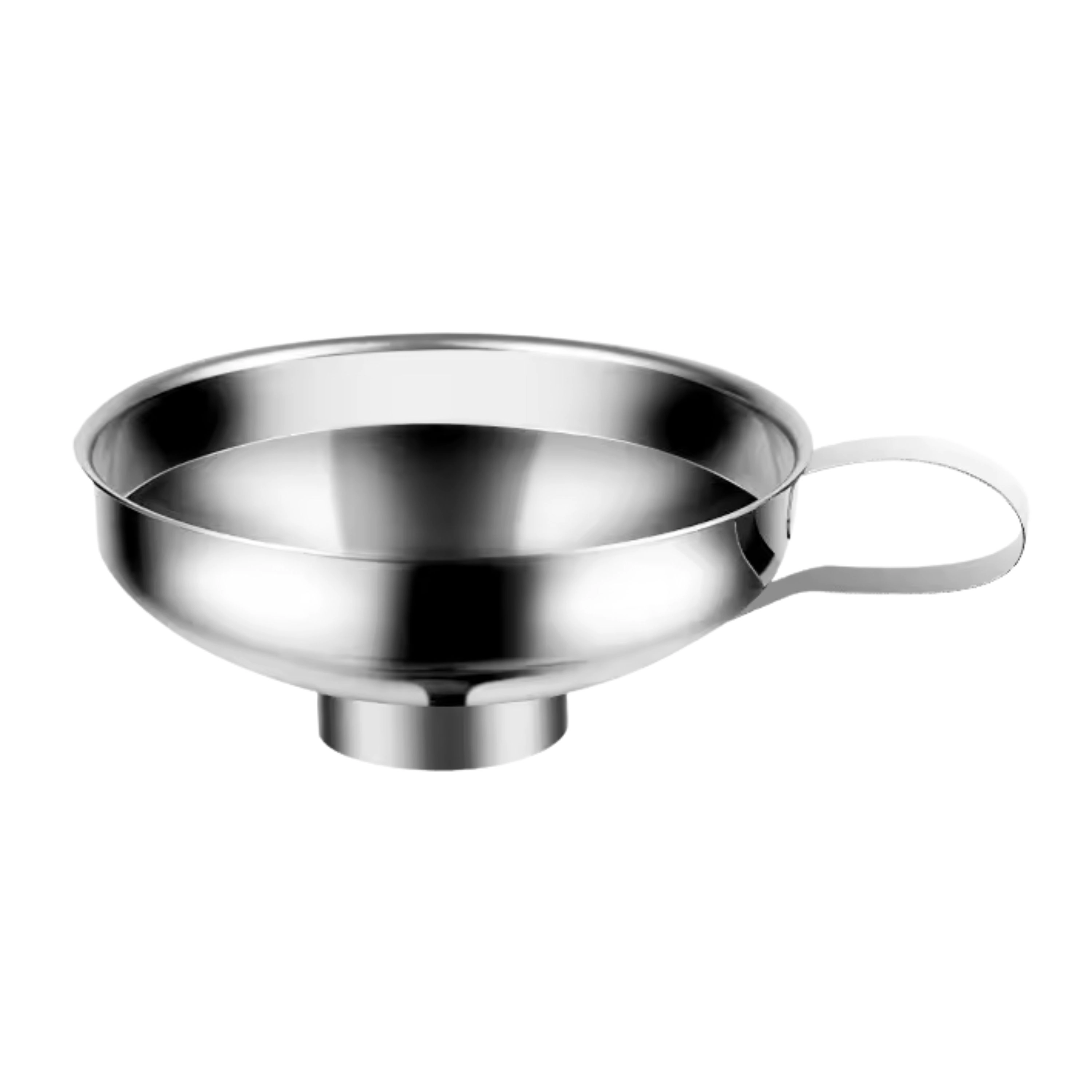 Kitcheniva Stainless Wide Mouth Canning Funnel With Handle
