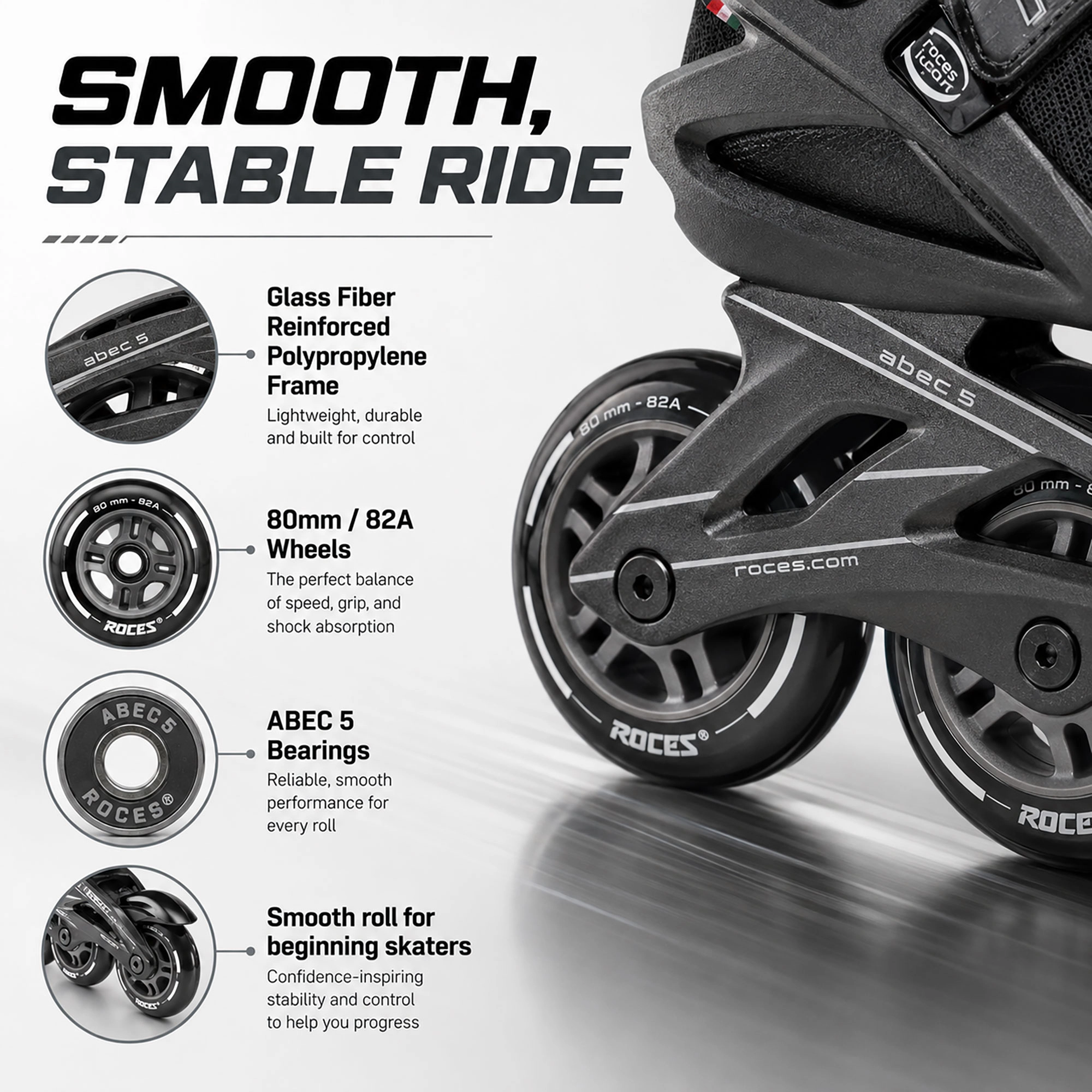 Roces Icon Mens Inline Skates