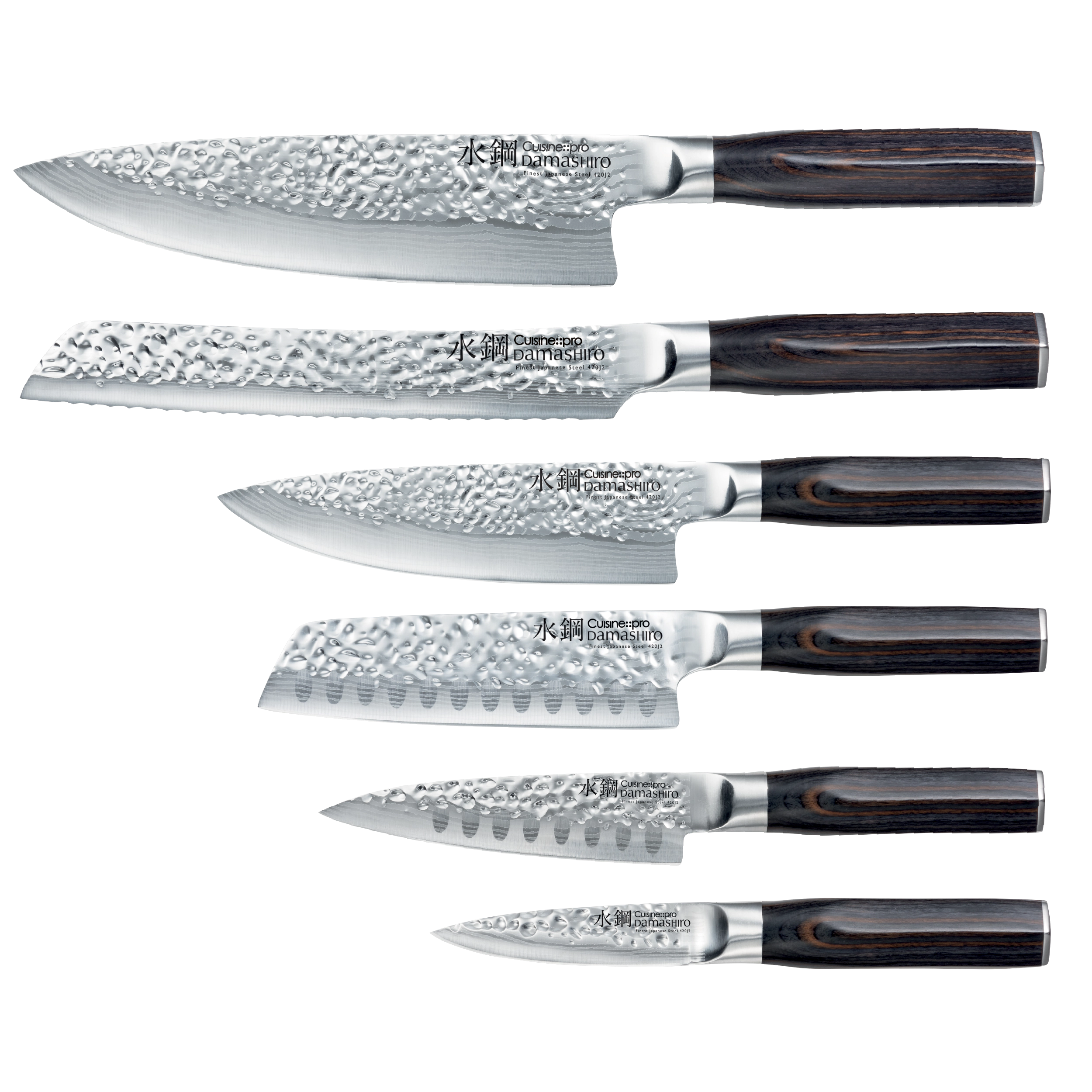 Cuisine::pro® Damashiro EMPEROR® 7-Piece Makoto Knife Block