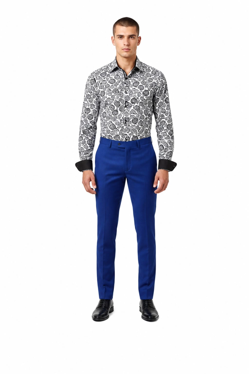 Elie Balleh Men's Slim Fit Dress Pants Slacks