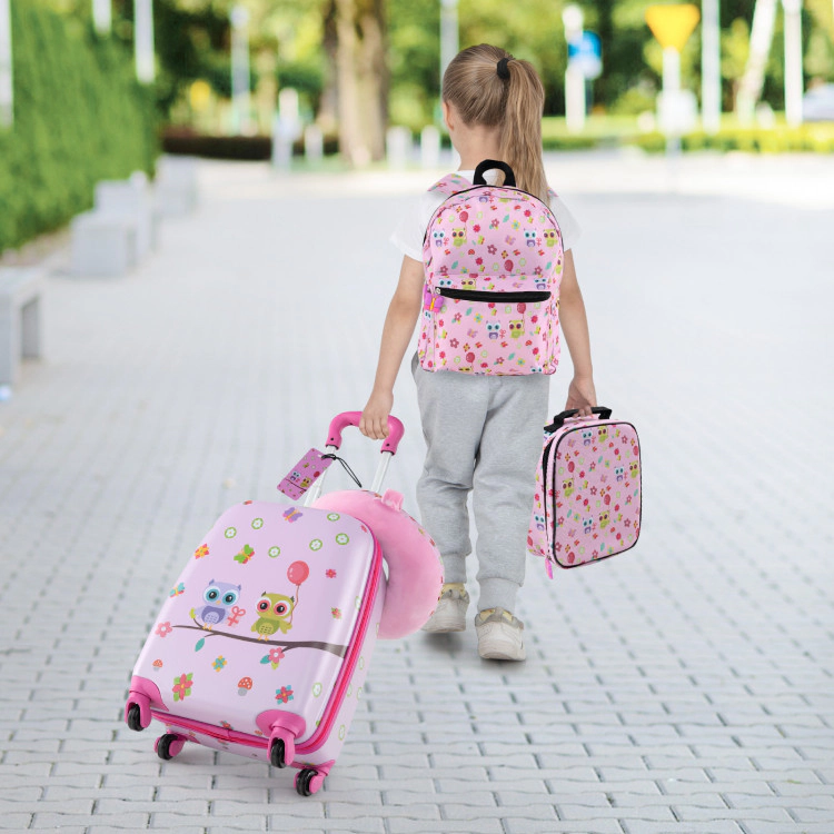 Hivvago Children’s Luggage and Backpack Set