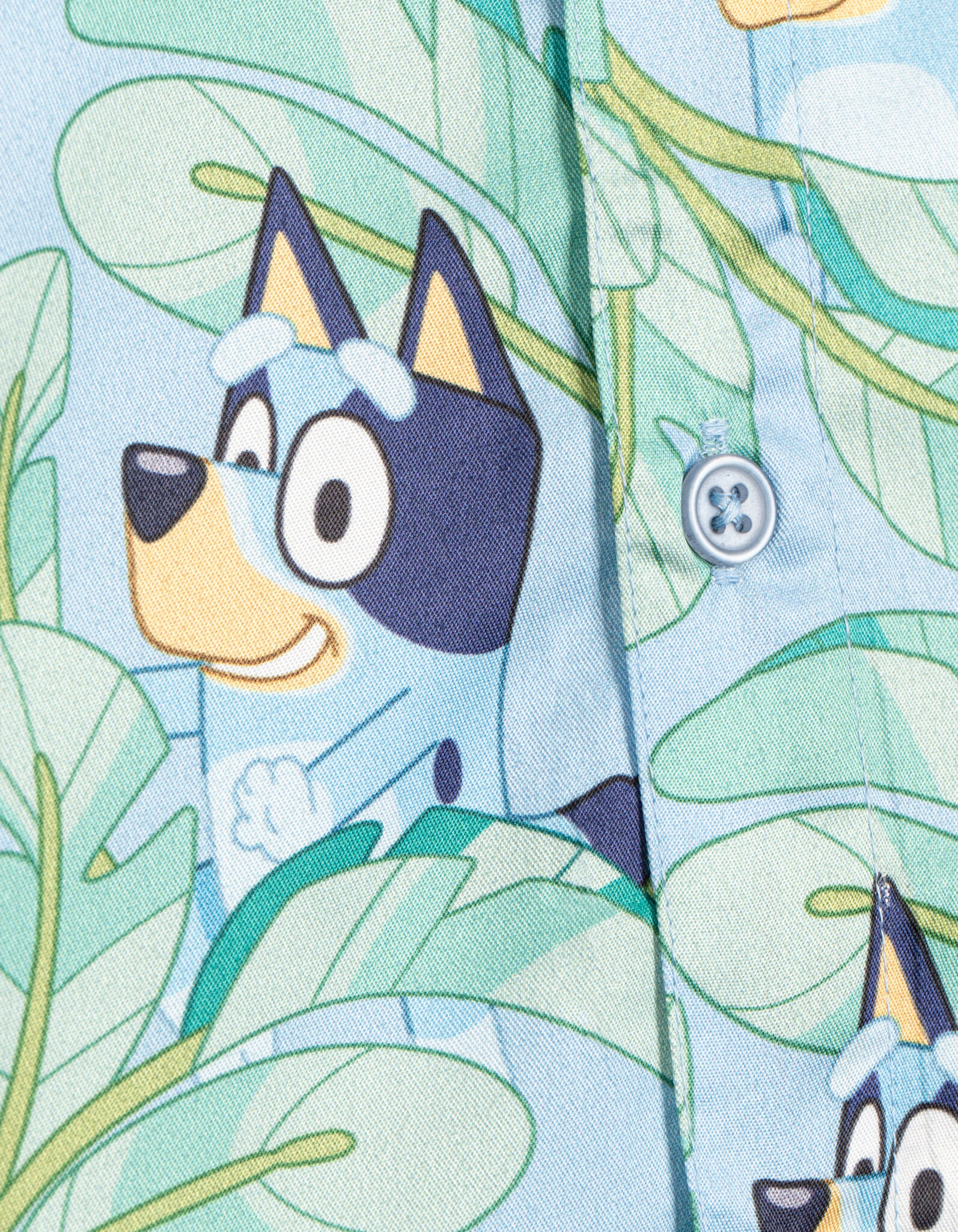 Bluey Boys' Short Sleeve Button-Down Shirt