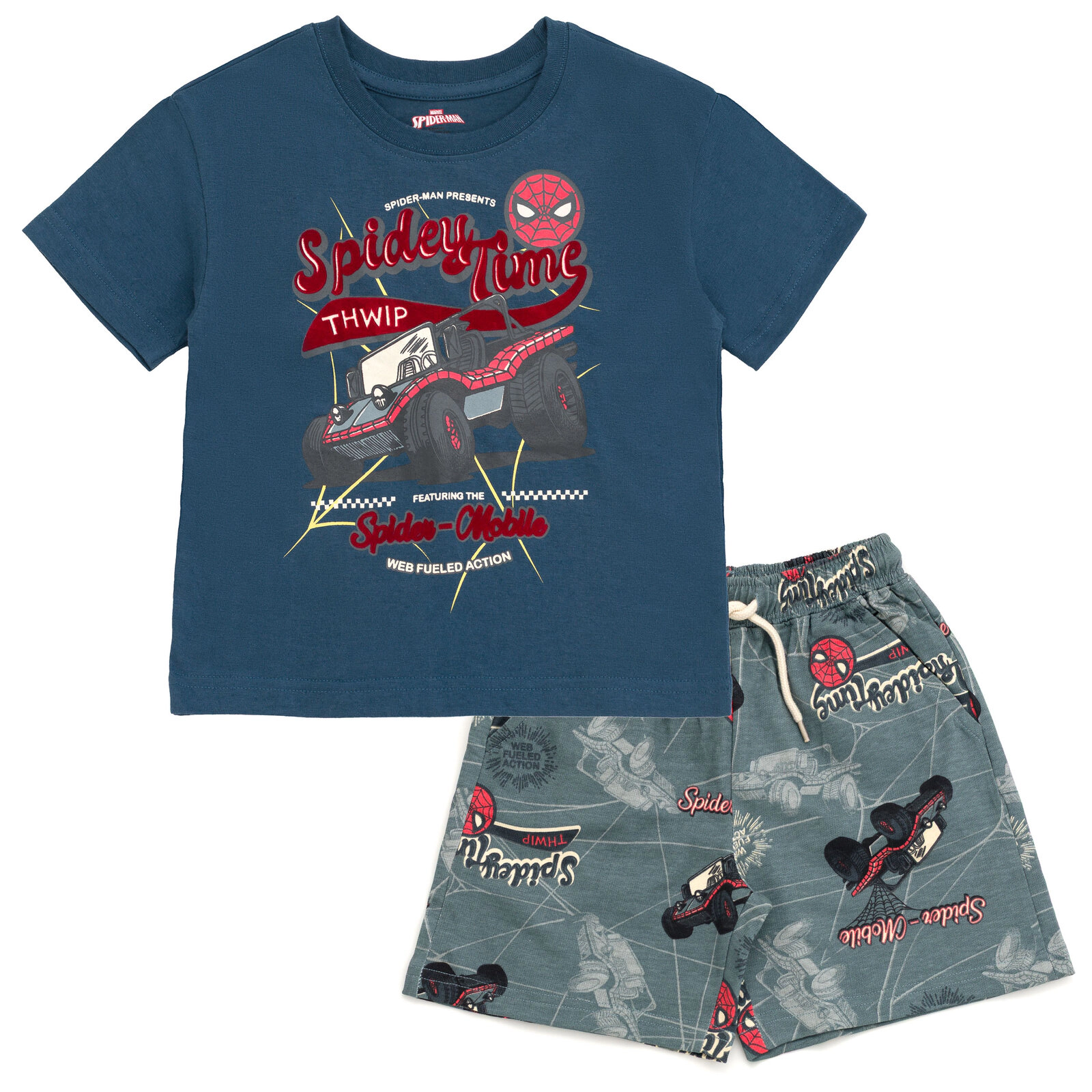 Marvel Boys' 2-Piece T-Shirt and Shorts Set