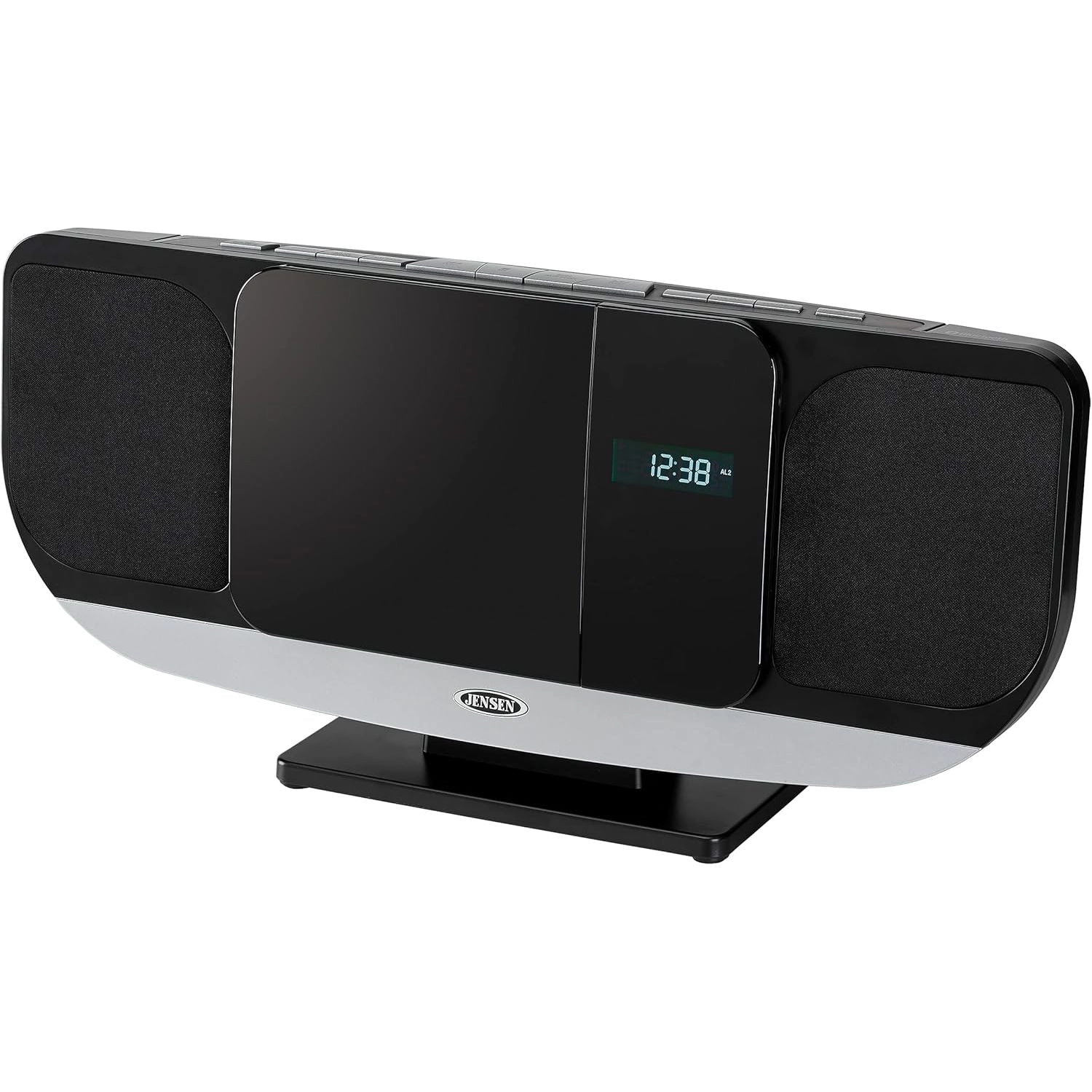 Jensen Wall-Mountable Bluetooth Music System with Vertical CD Player & FM Radio JBS-215