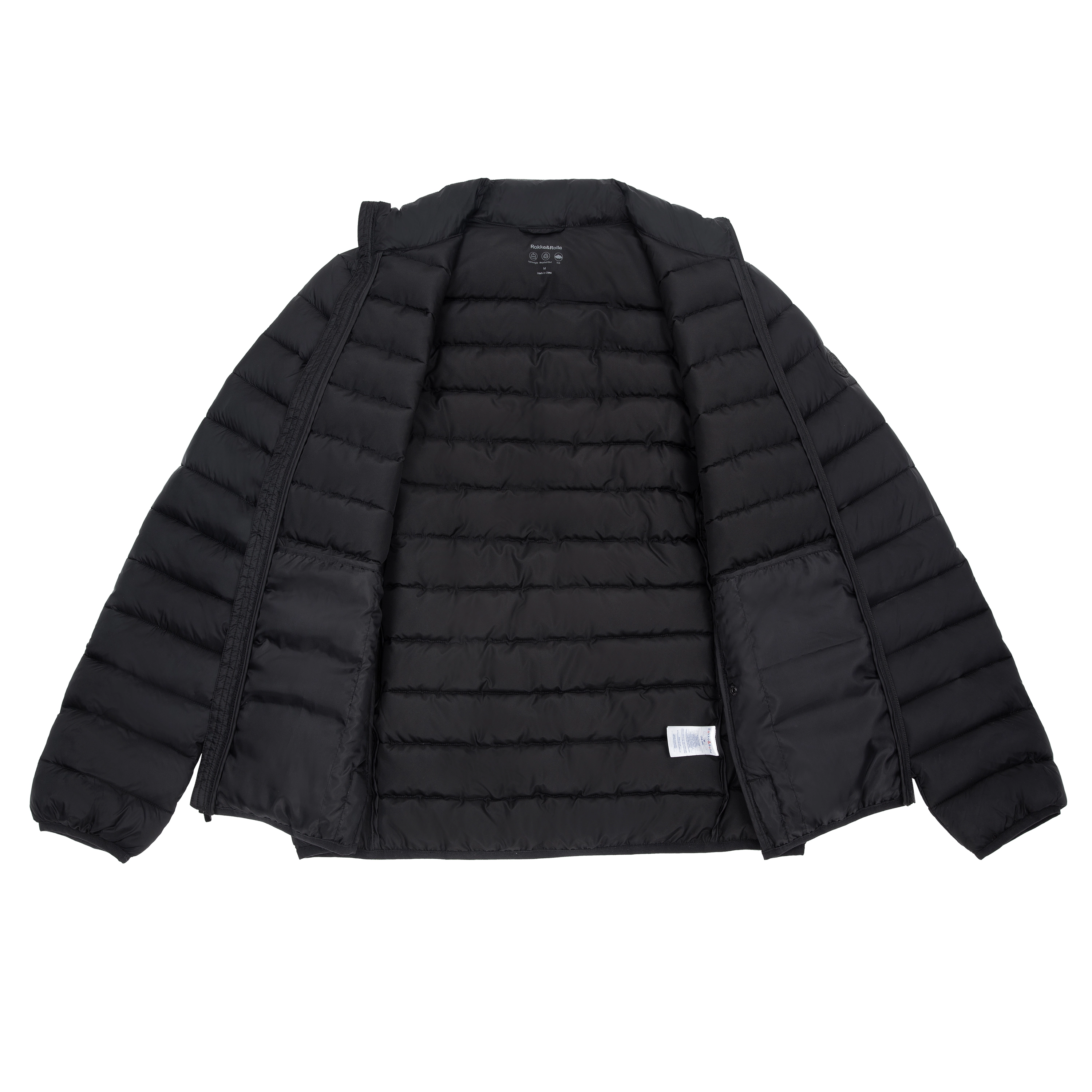Rokka&Rolla Mens Lightweight Packable Puffer Jacket