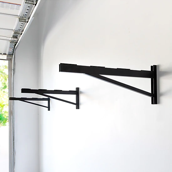 StoreYour 2' x 8' DIY Wall Shelf Brackets, Heavy Duty Garage Wall Shelf