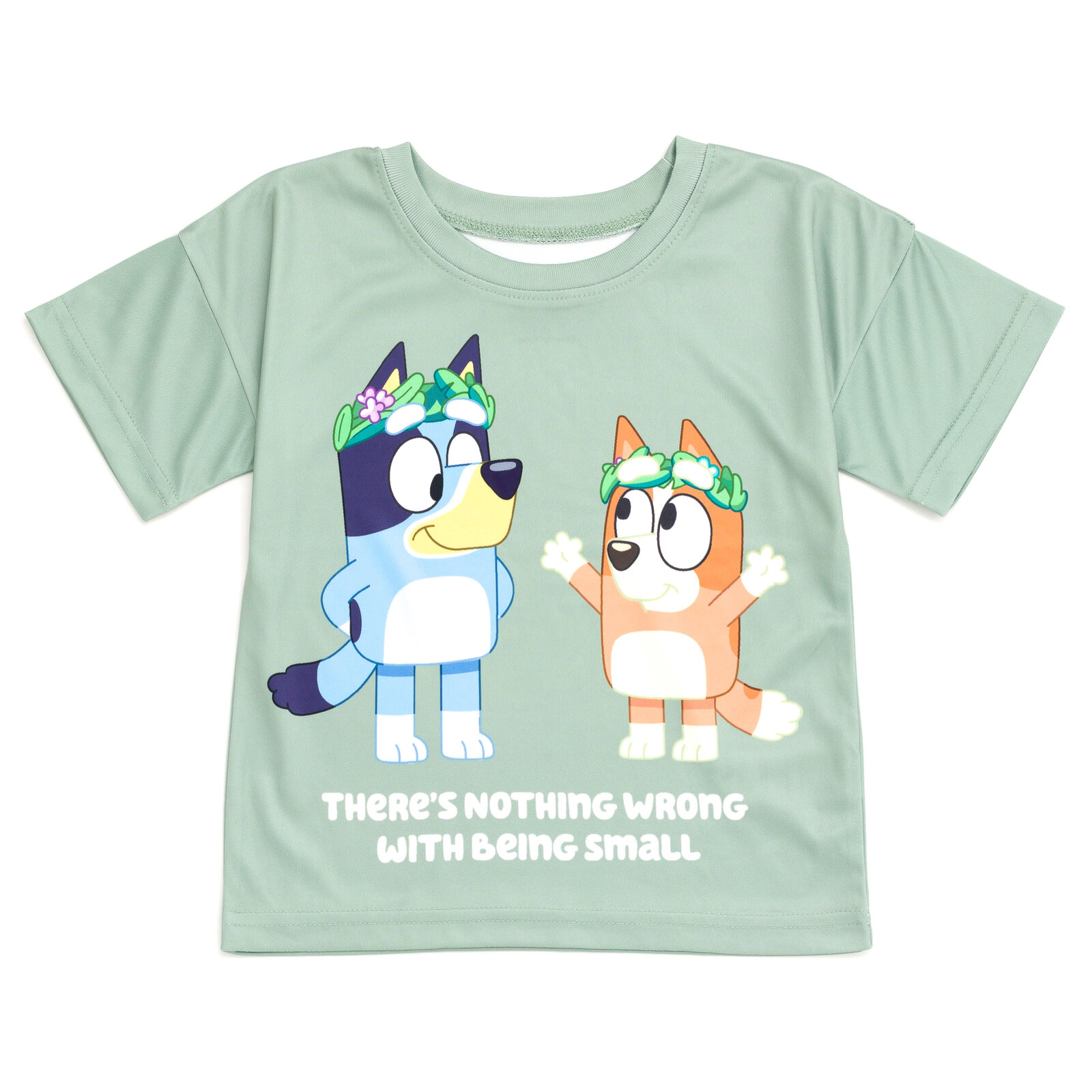Bluey Girls' 2-Piece Tee and Bike Shorts Set
