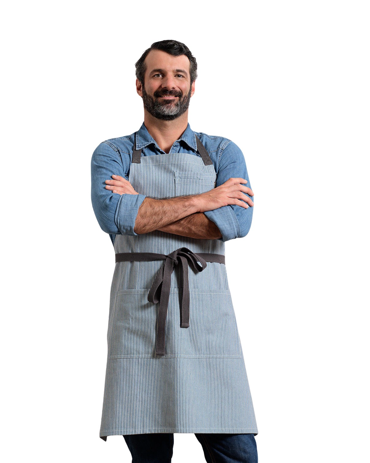 MEEMA Bib Apron with Pockets