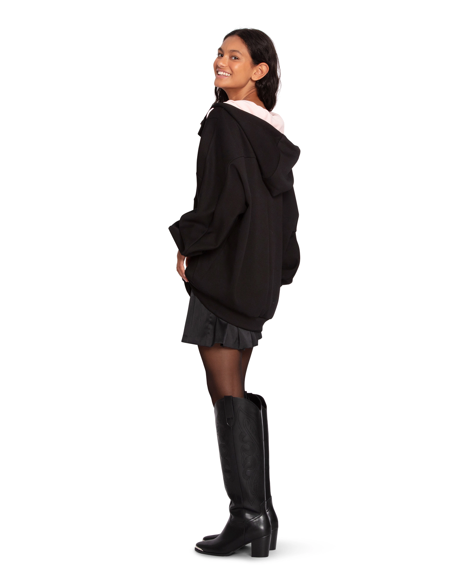 Belle & Bloom Womens Best Of Me Panelled Hoodie