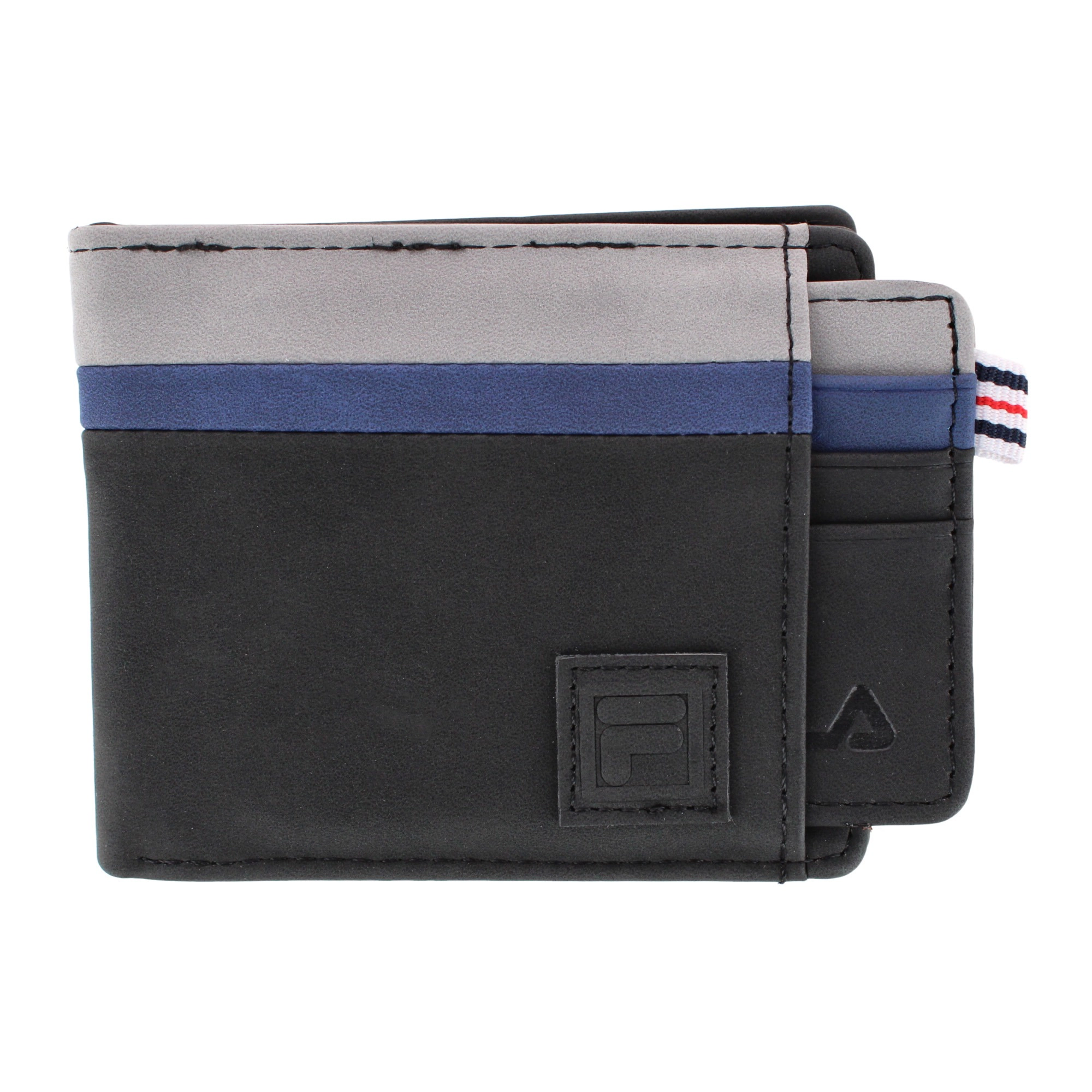 Fila Men's Bifold Wallet and Removable Passcase Gift Set