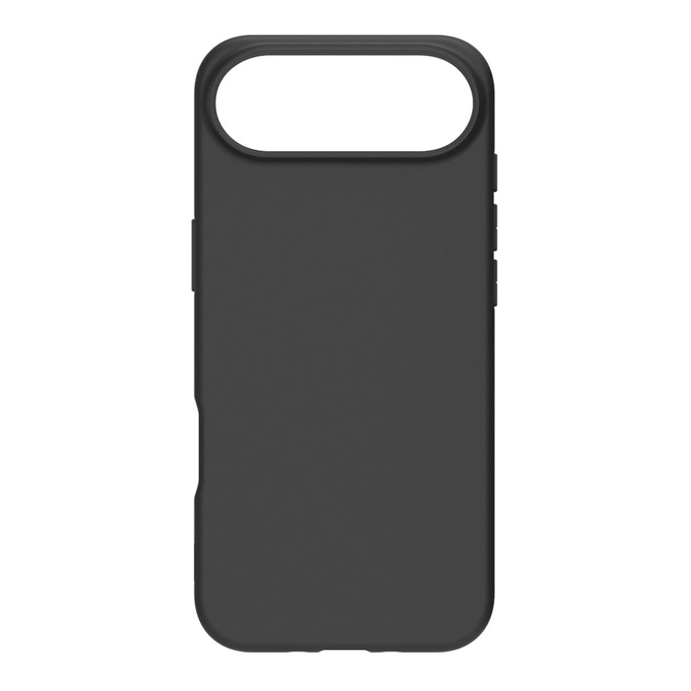 Qixxronics for iPhone 17 Air Silicone Case Black Shockproof Slim Design Phone Case Cover
