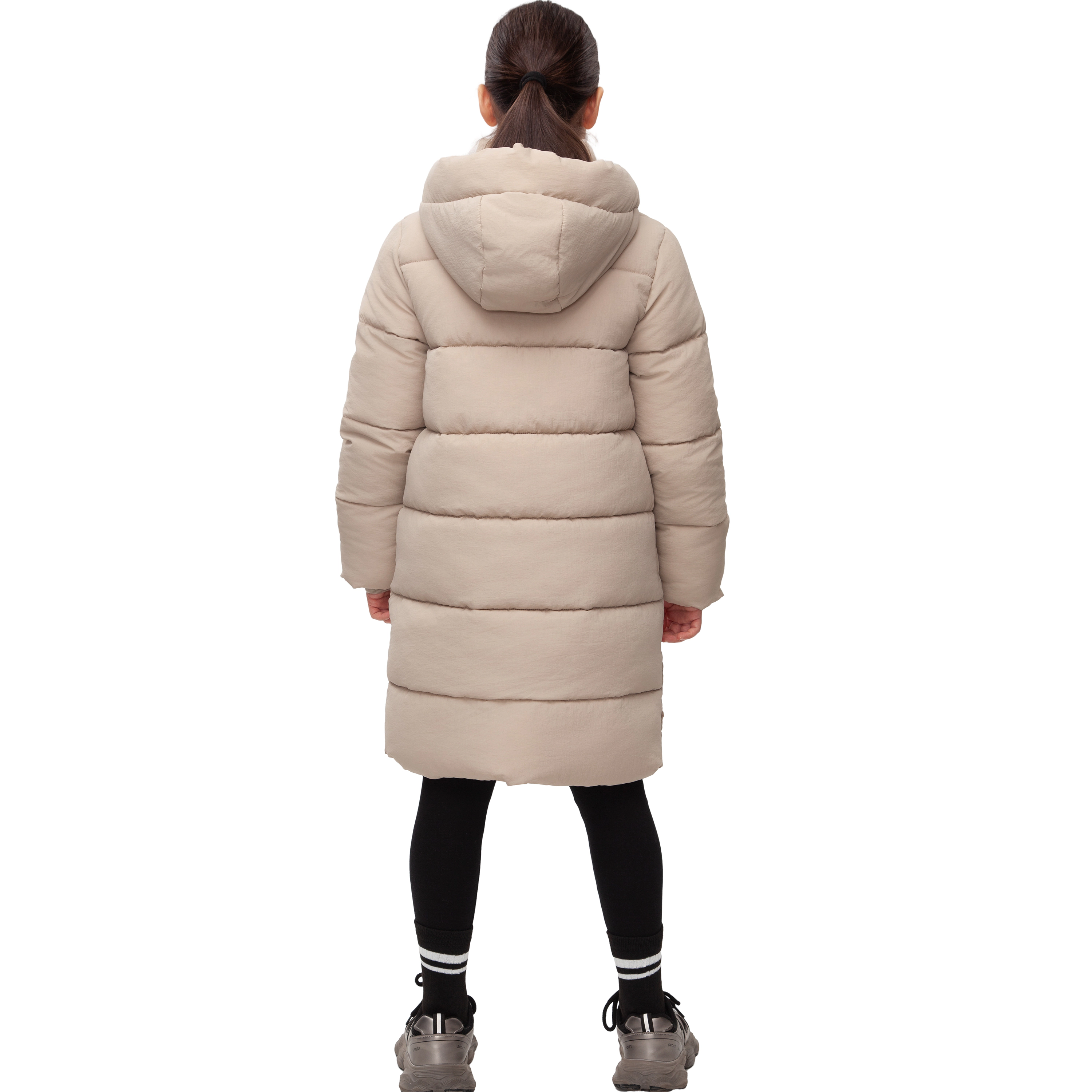 Rokka&Rolla Little & Big Kid Girls Knee Length Puffer Coat