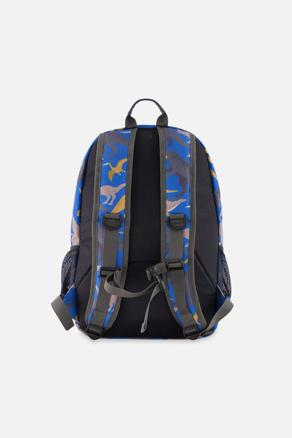 Deux par Deux Boys Dinosaur Print Two-Compartment Backpack with Padded Laptop Sleeve