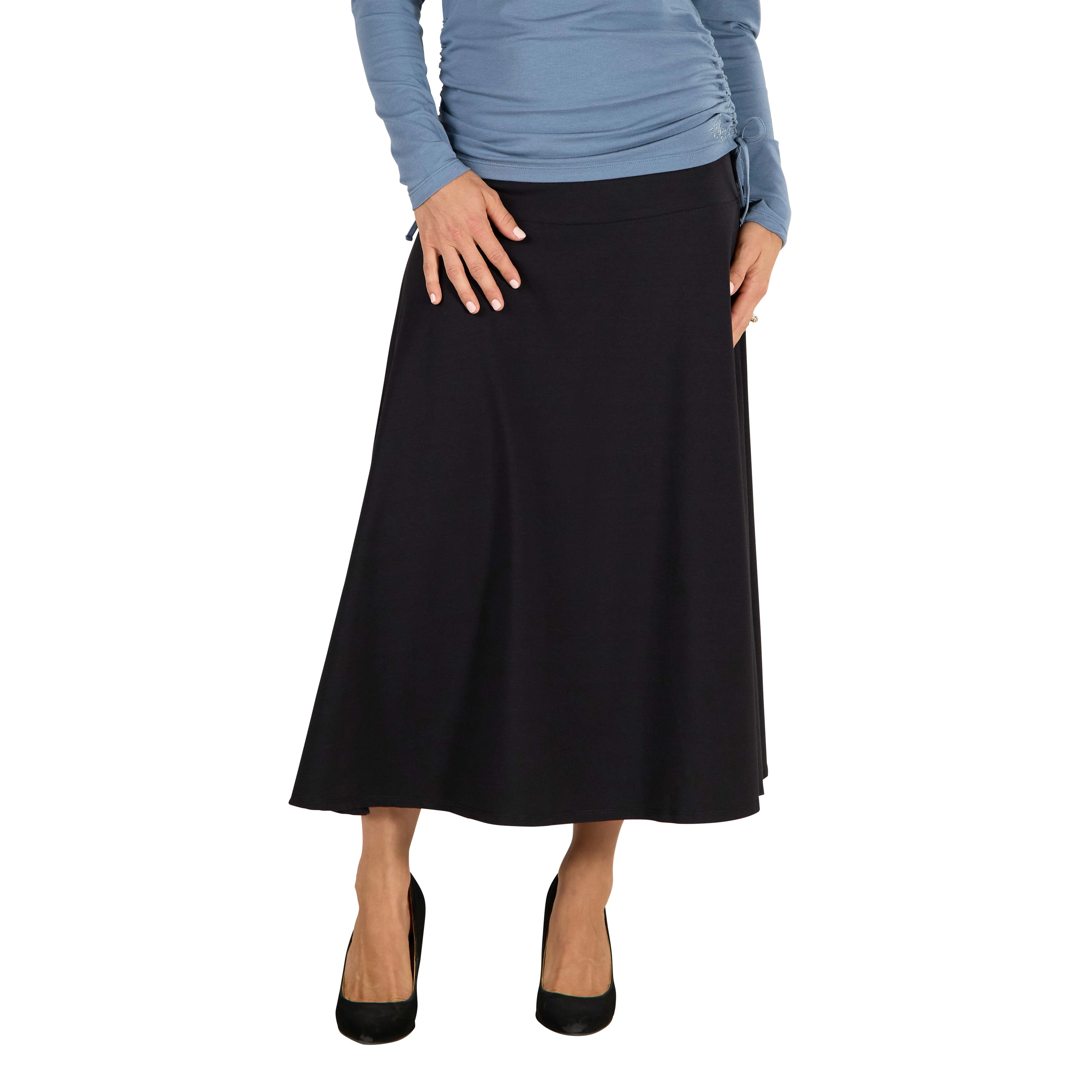 UV Skinz Women's A-Line UPF Midi Skirt
