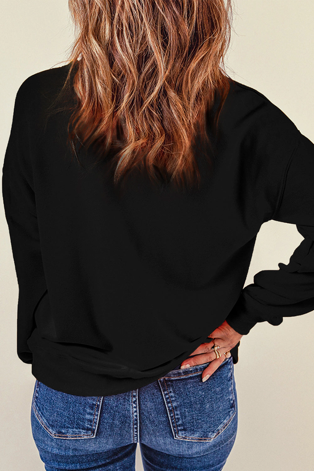 Threaded Pear Women's Harper Bright Graphic Christmas Pullover