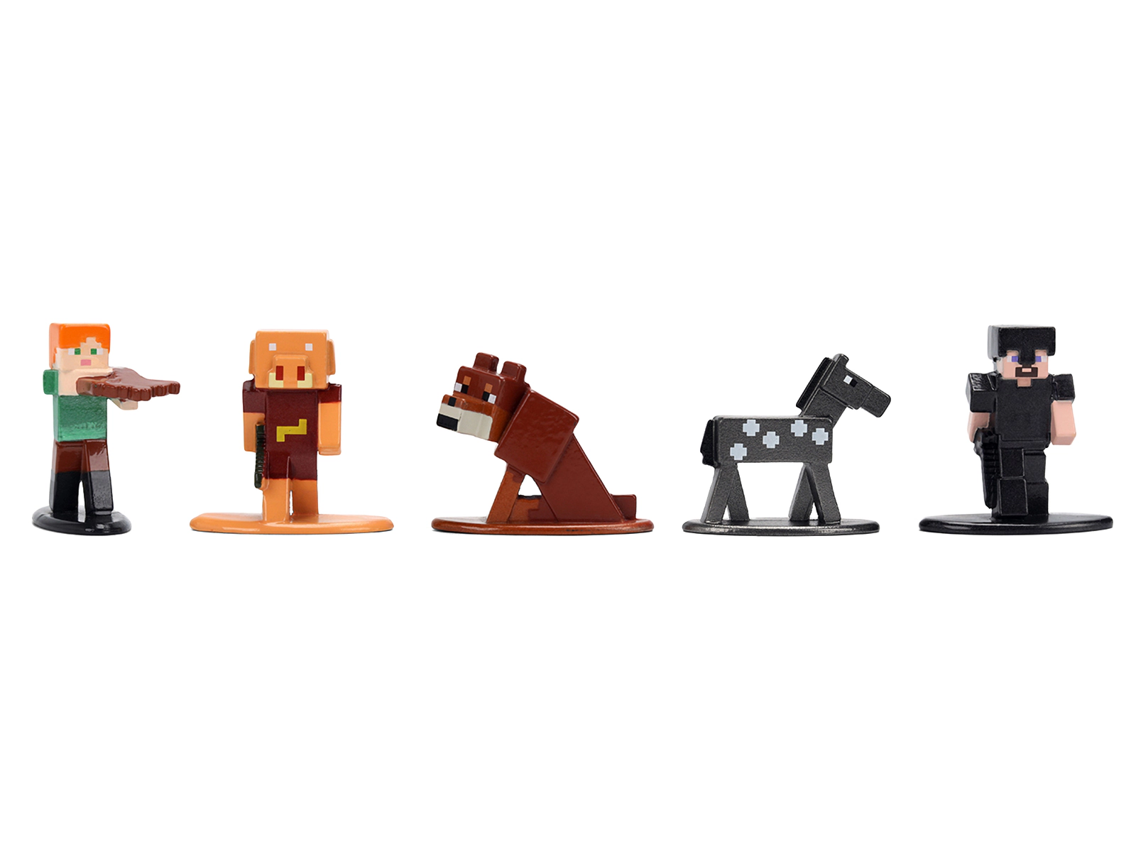 Jada Set of 12 Diecast Figures "Minecraft" Video Game Wave 2 "Nano Metalfigs" Series Diecast models by Jada