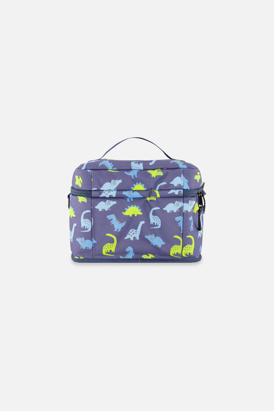 Deux par Boys Insulated Dinosaur Print Lunch Box with Removable Shoulder Strap