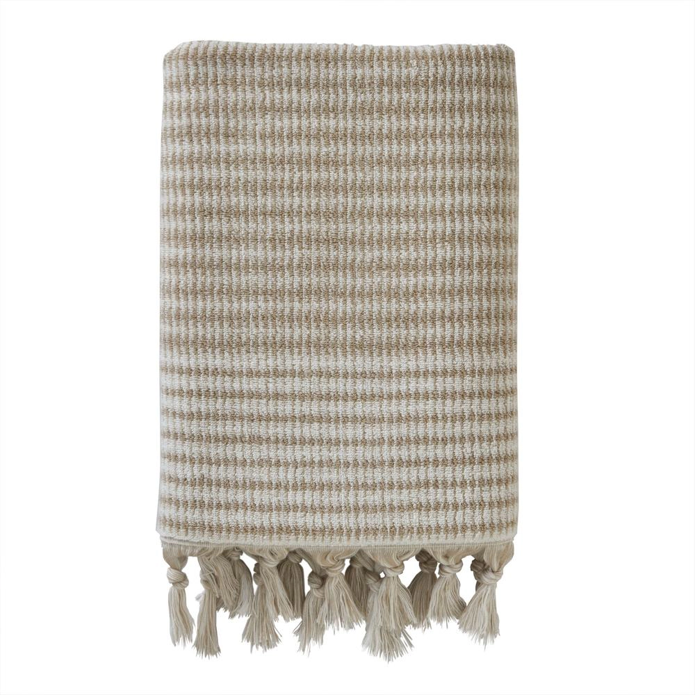 SKL Home Longborough Bath Towel - 28x54", Tan