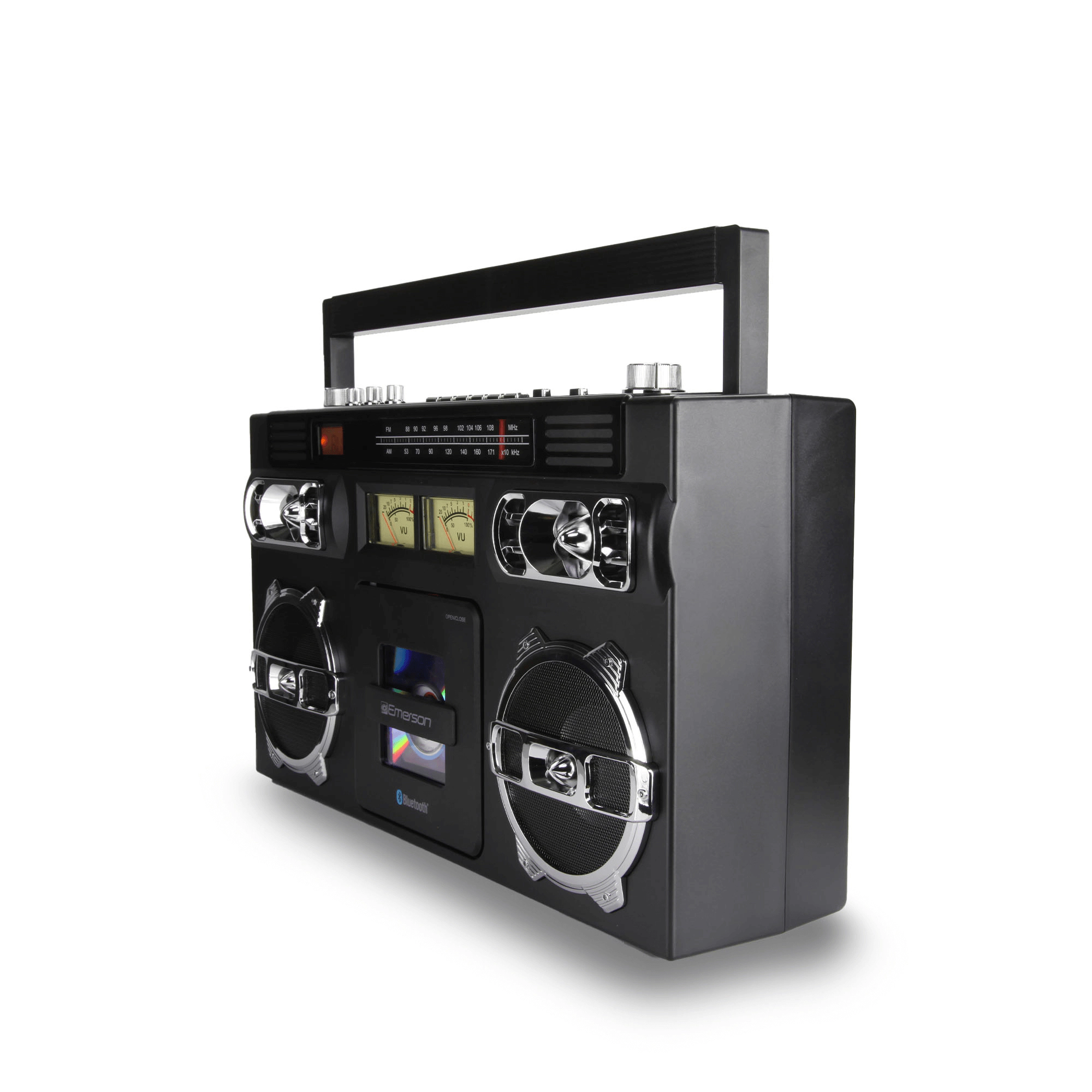 Emerson Retro Portable CD Boombox with Programmable Memory