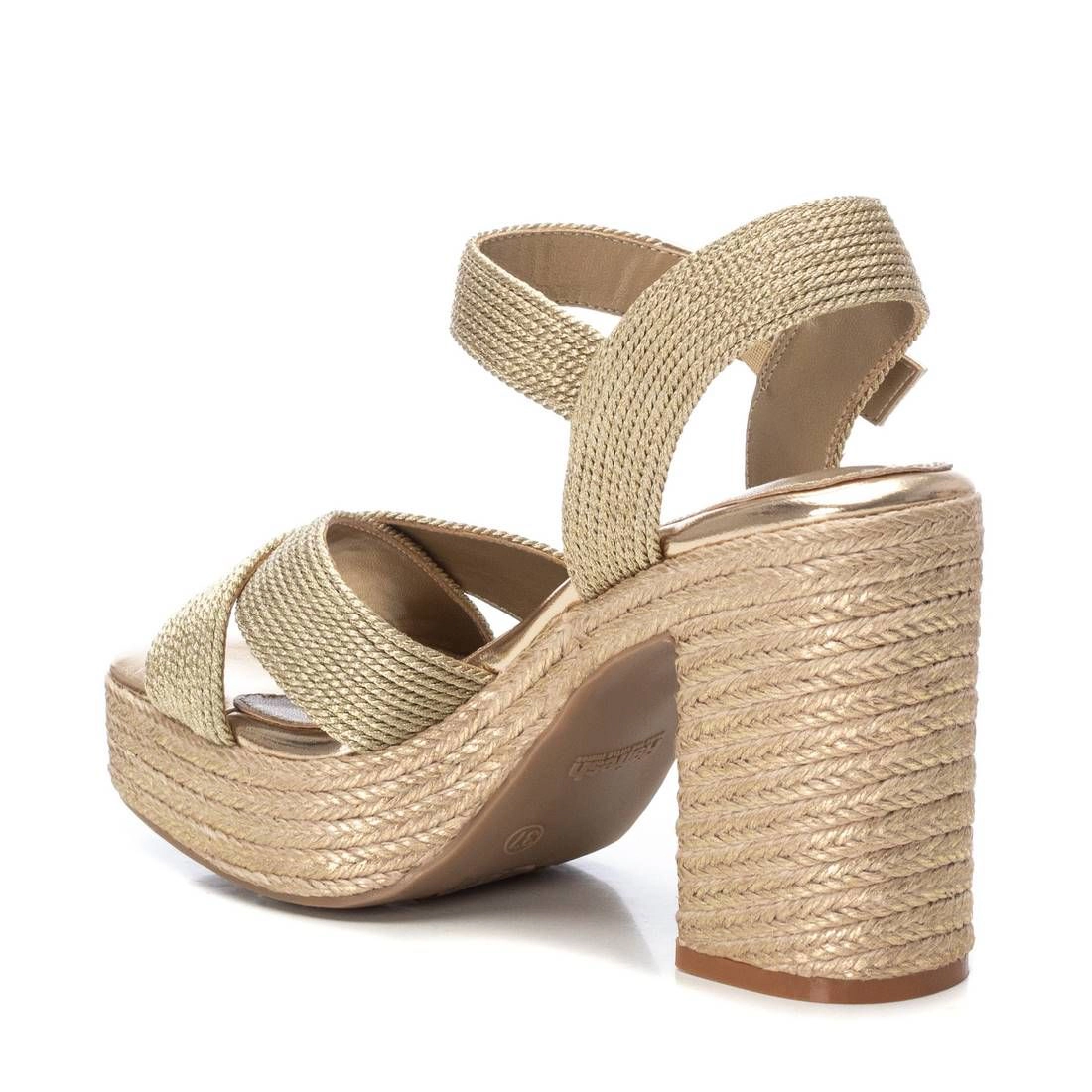 XTI Women's Jute Platform Sandals Heel