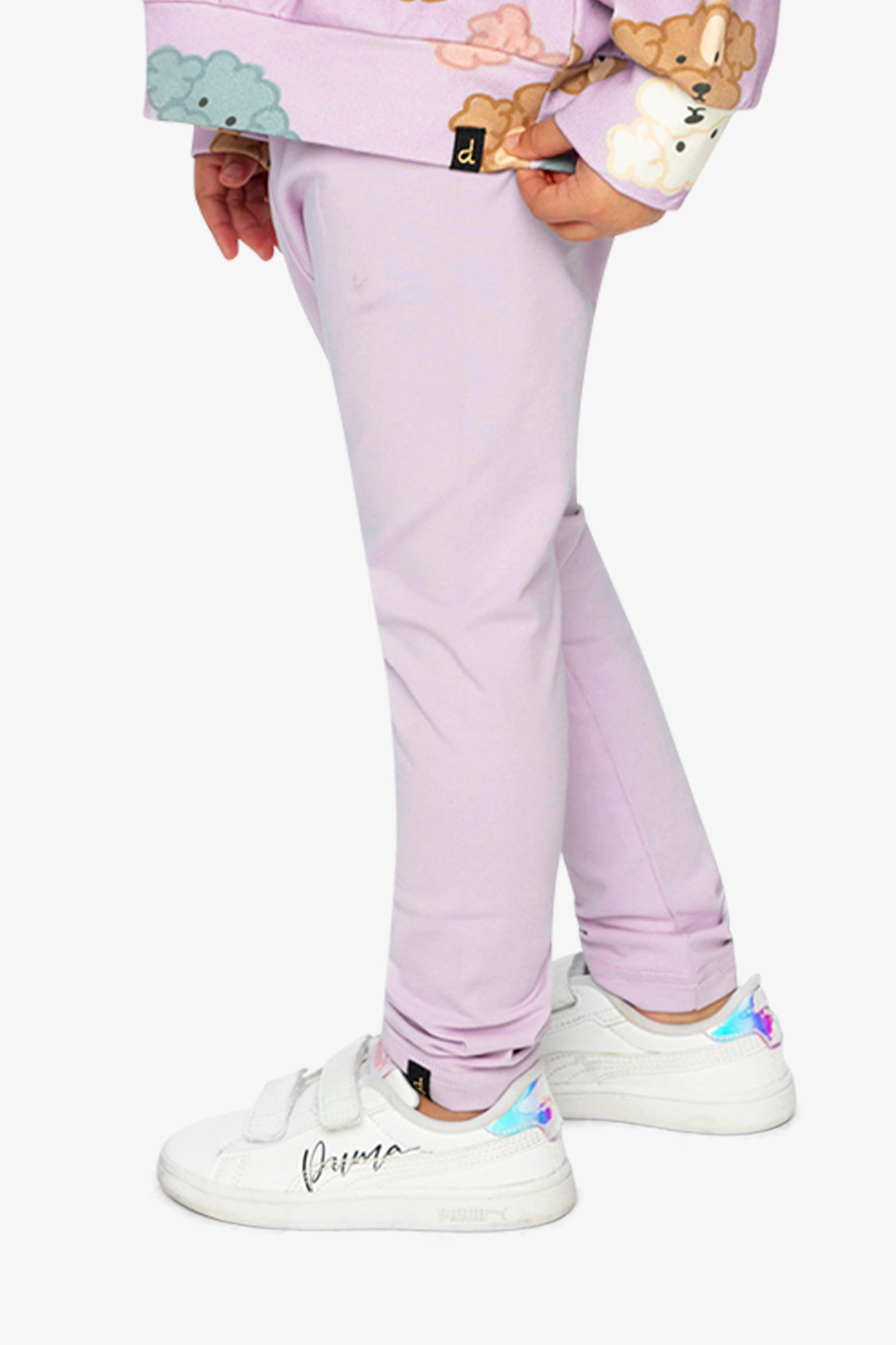 Deux par Girls Poodle Pocket Organic Cotton Leggings