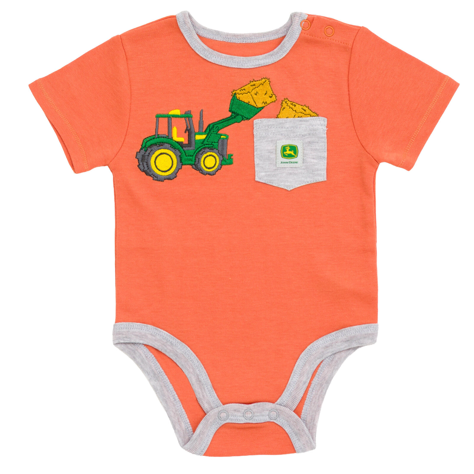 John Deere Baby 5-Pack Short Sleeve Bodysuits