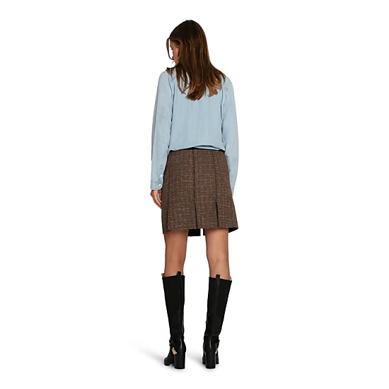 Belle & Bloom Set Me Free Tweed Skirt