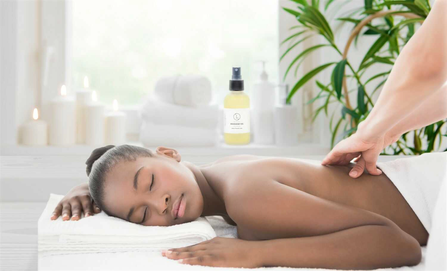 Lizush Eucalyptus Aromatherapy Massage Oil - 4 oz spray