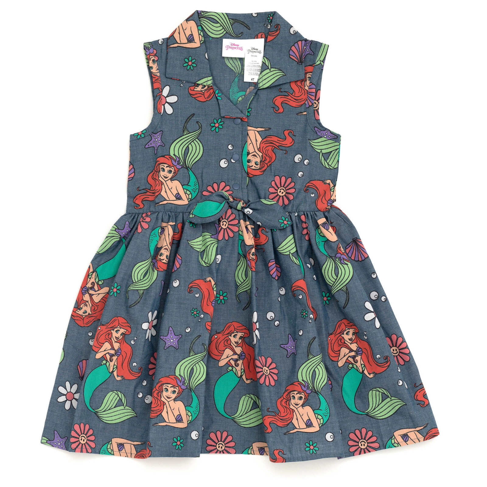Disney Girls' Chambray Dress