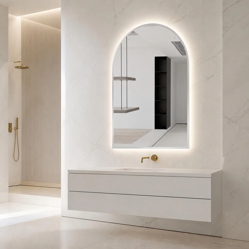 ELEMENT ACE Modern Rectangular Bathroom Vanity Mirror