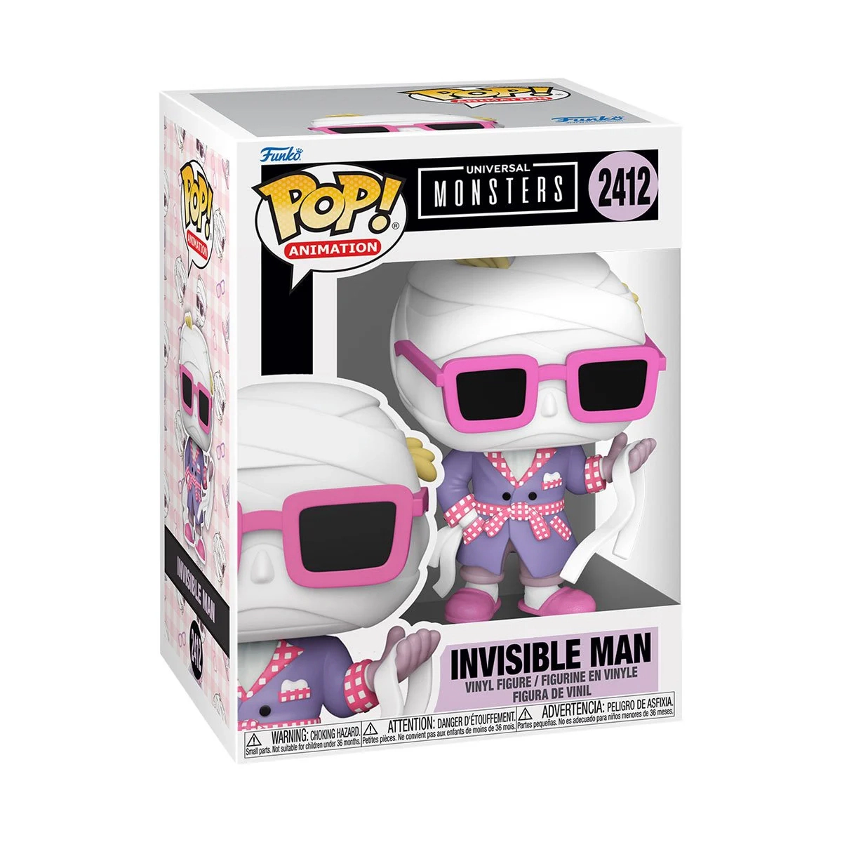 Funko Pop! Universal Monsters Animation: Invisible Man #2412