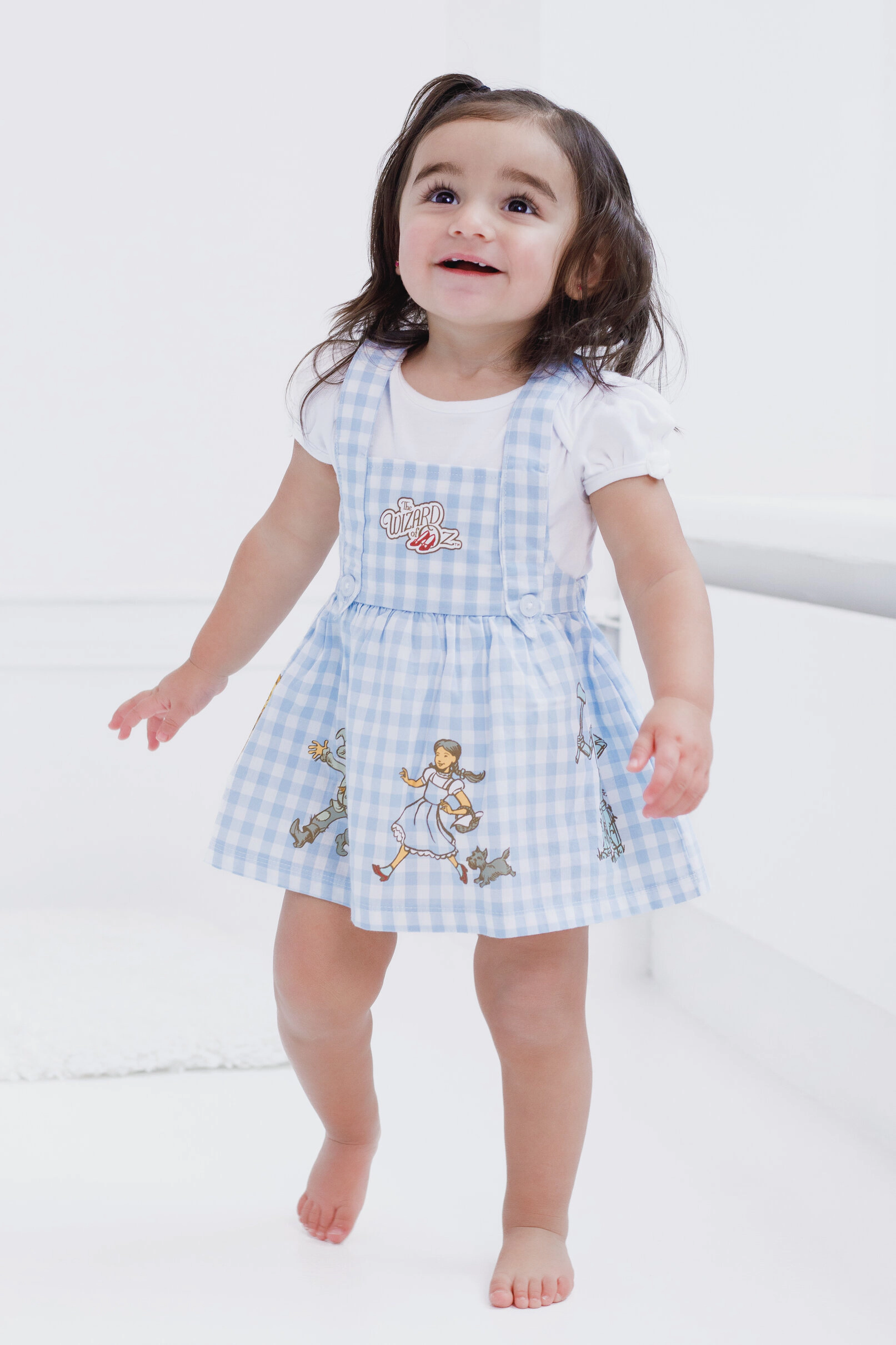 Wizard of Oz Girls' Cosplay Jumper Dress and Top Set