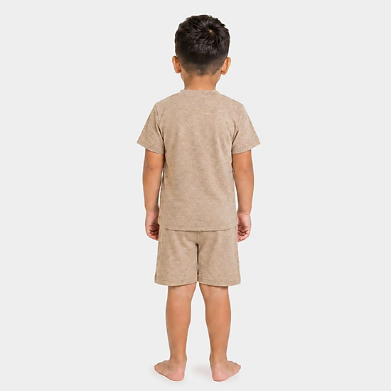 The Juniper Shop - Toddler Crew Shorts Set of 2 - Out The Door Dinosaur